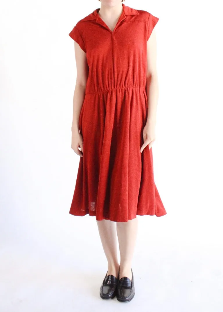 Vintage Terry Toweling Dress D0446