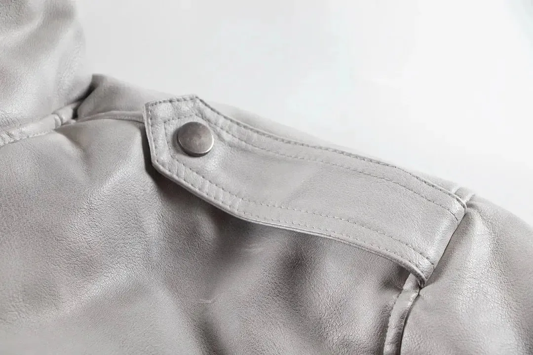 Vintage Washed Dirty Layered Hooded Jacket