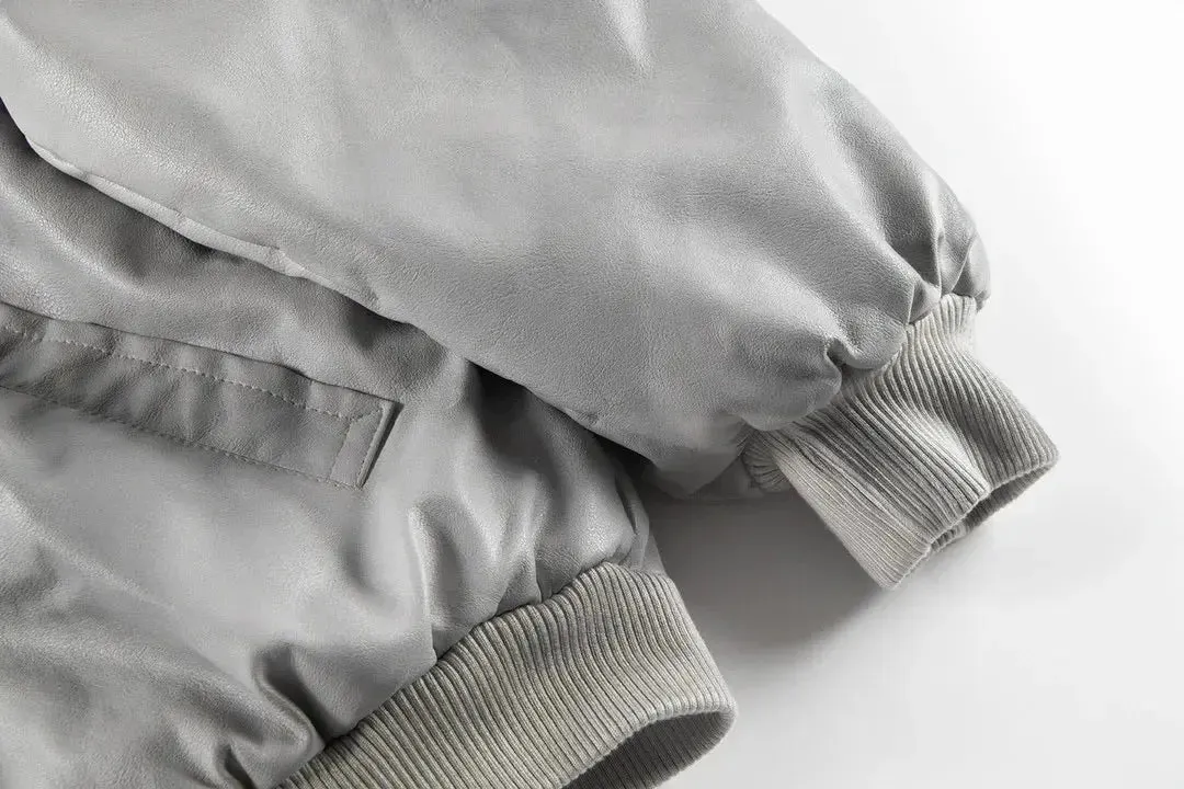 Vintage Washed Dirty Layered Hooded Jacket