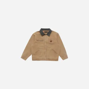 Vintage Washed Workwear Cargo Jacket