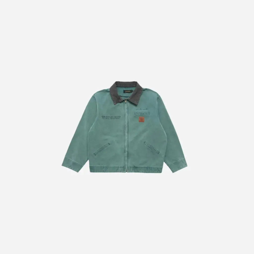 Vintage Washed Workwear Cargo Jacket