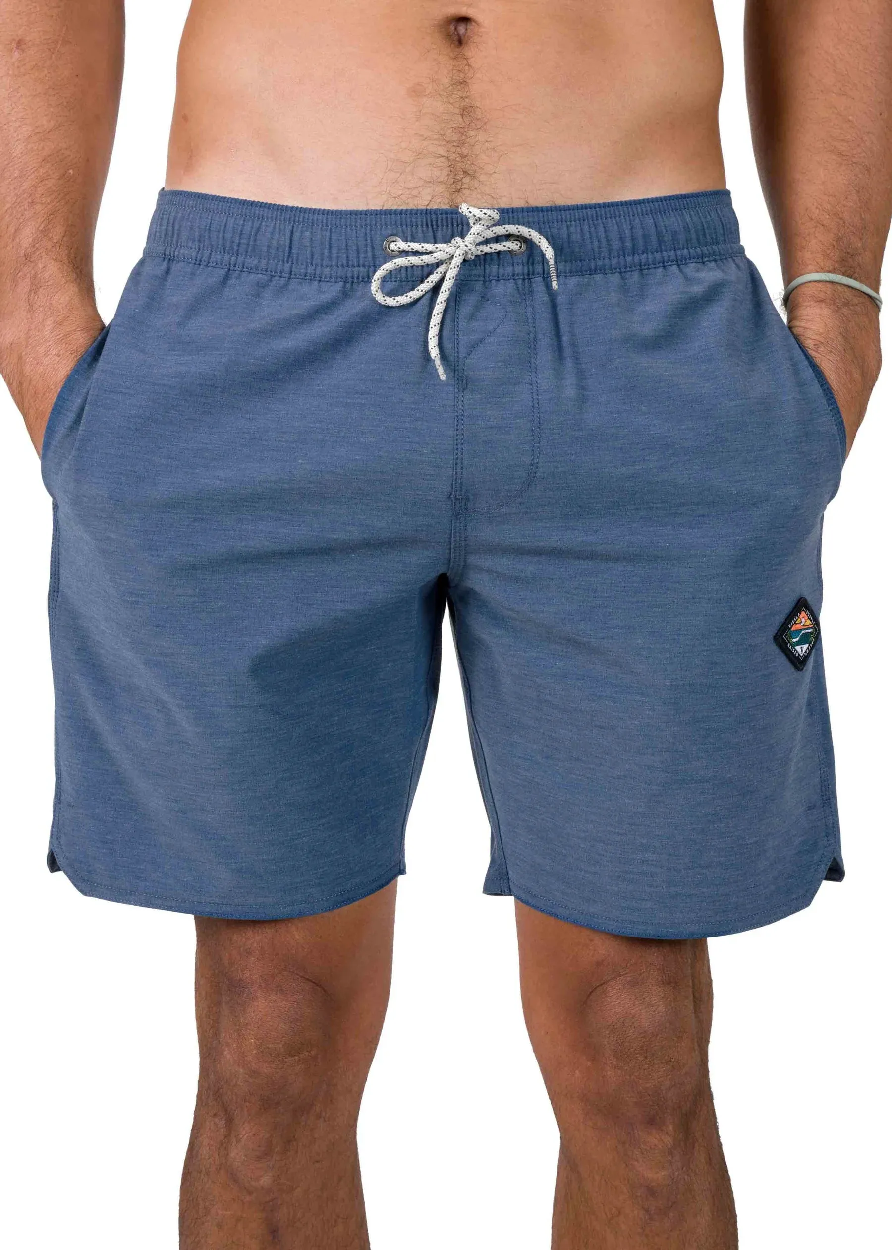 Vissla Men's Solid Sets 17.5" Ecolastic Boardshort