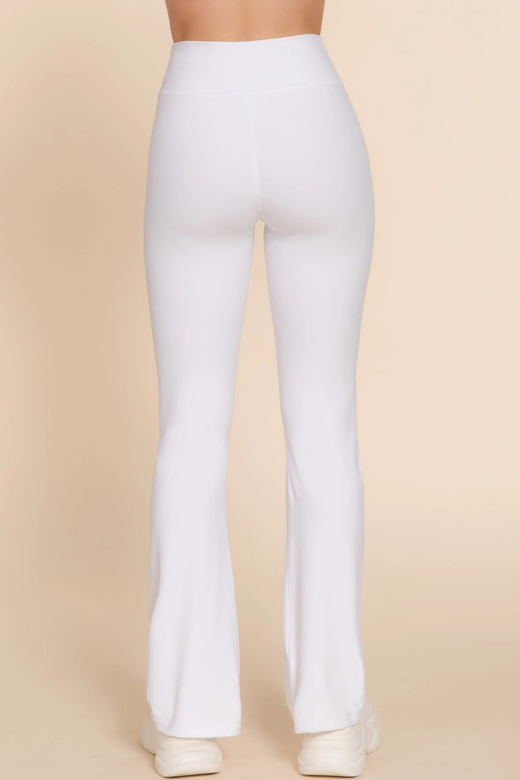Waist Band Flare Stretch Workout Long Pants ZP13744C28 $7.50Each