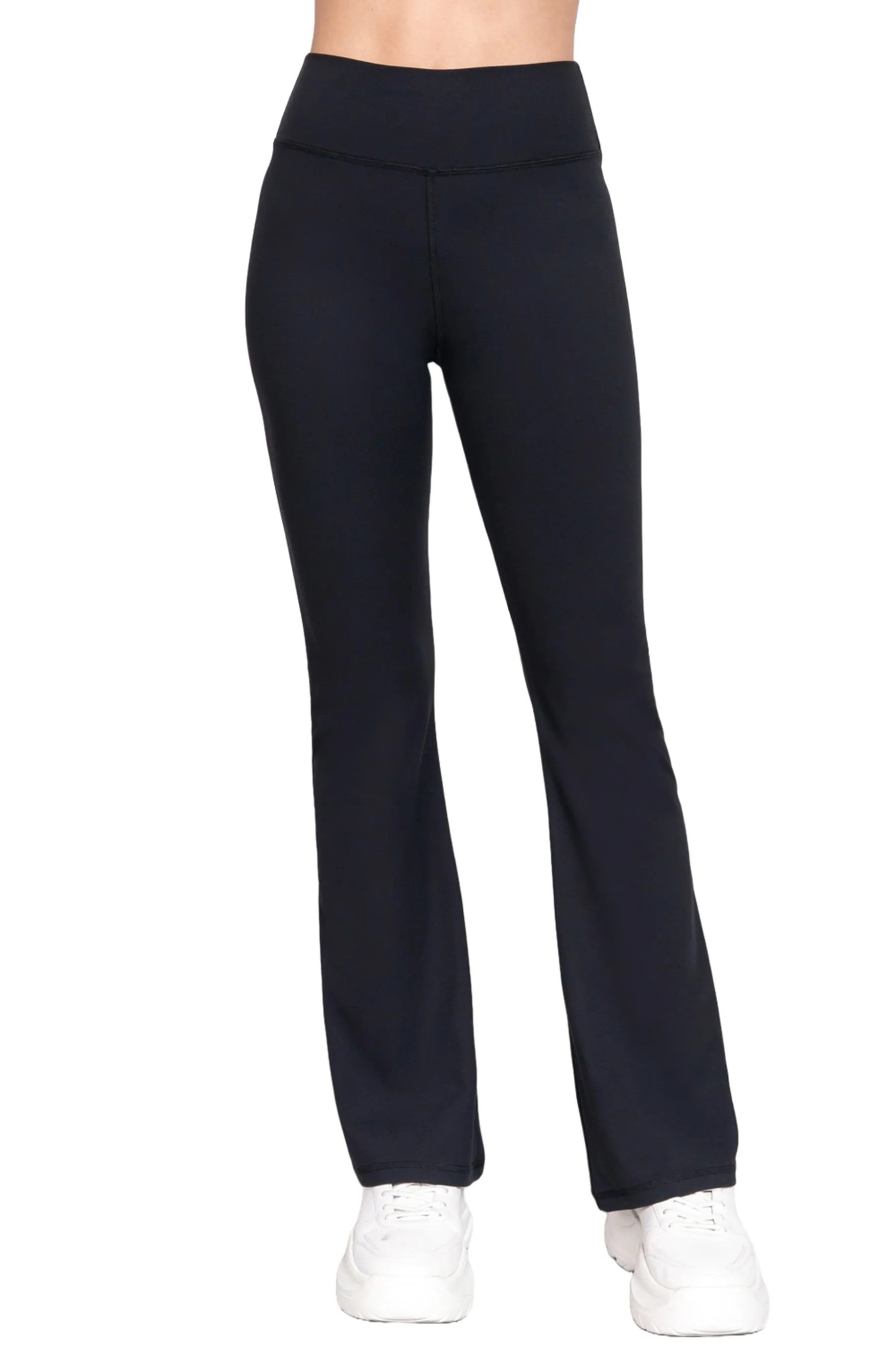 Waist Band Flare Stretch Workout Long Pants ZP13744C28 $7.50Each