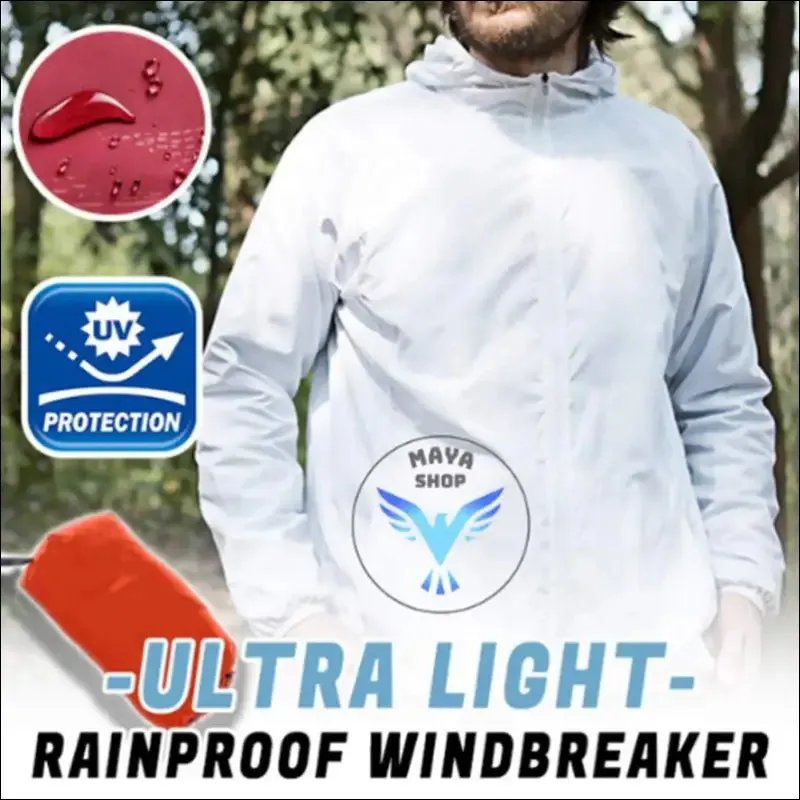 Waterproof cycling jacket rainproof mtb bike wind coat thin lightweight breathable road bicycle