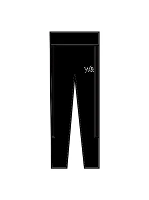 WB SCHOOL OF DANCE - BLACK TRACKSUIT BOTTOMS