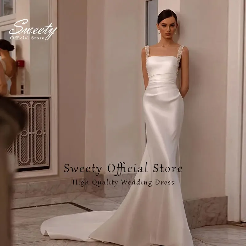 Wedding Guest Dresses: Wedding Dress Bead Organza With Embroidery