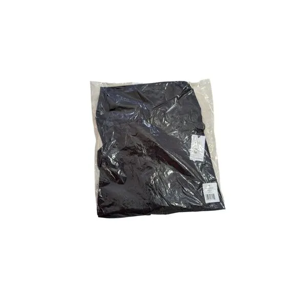 WeWoreWhat Bike Shorts High Waist sz M in Black (Long Length) NWT