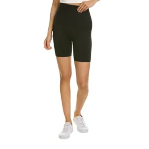 WeWoreWhat Bike Shorts High Waist sz M in Black (Long Length) NWT