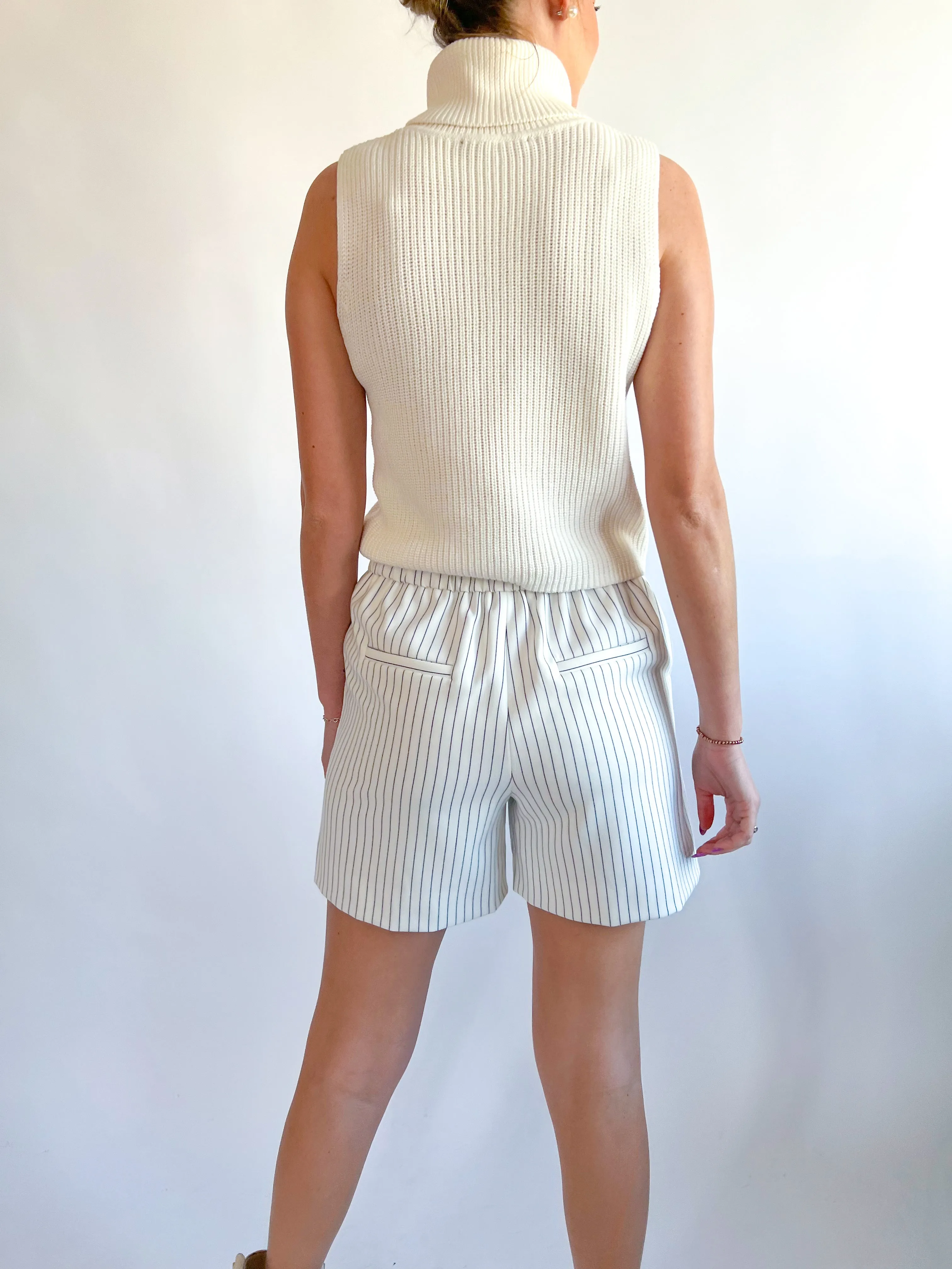 Whisper Pinstripe Shorts