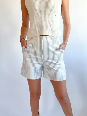 Whisper Pinstripe Shorts