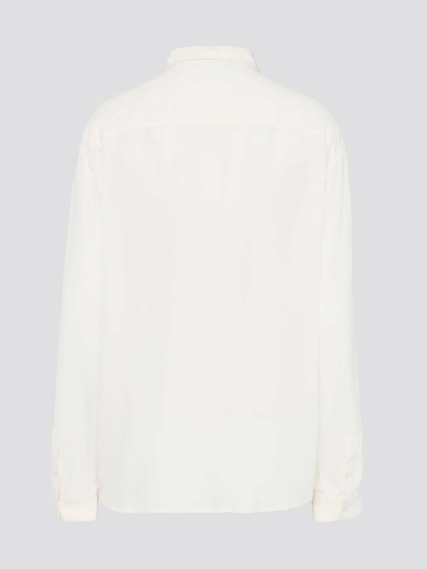 White Embroidered Long Sleeve Blouse