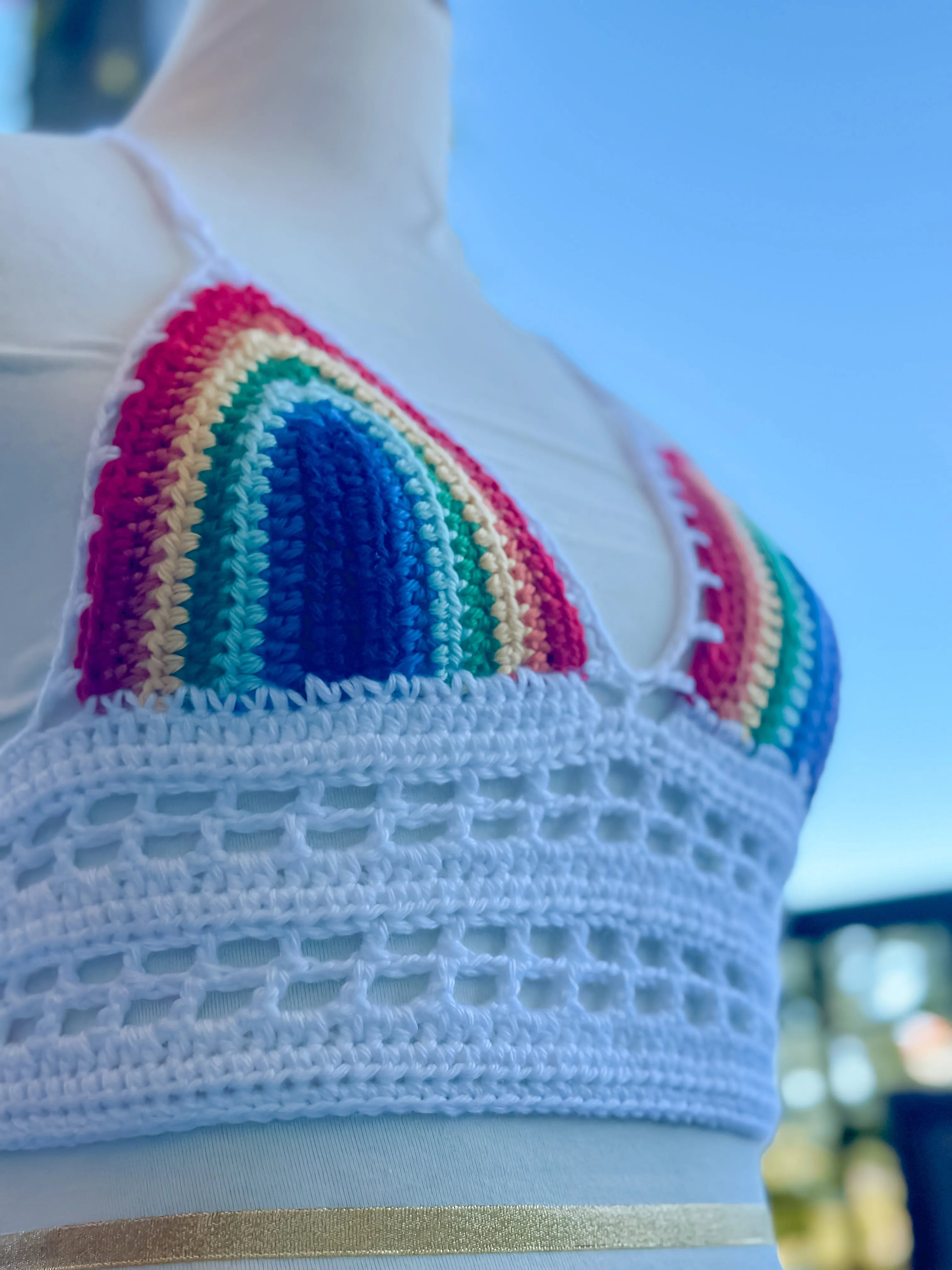 White Rainbow (Small) Top RTS