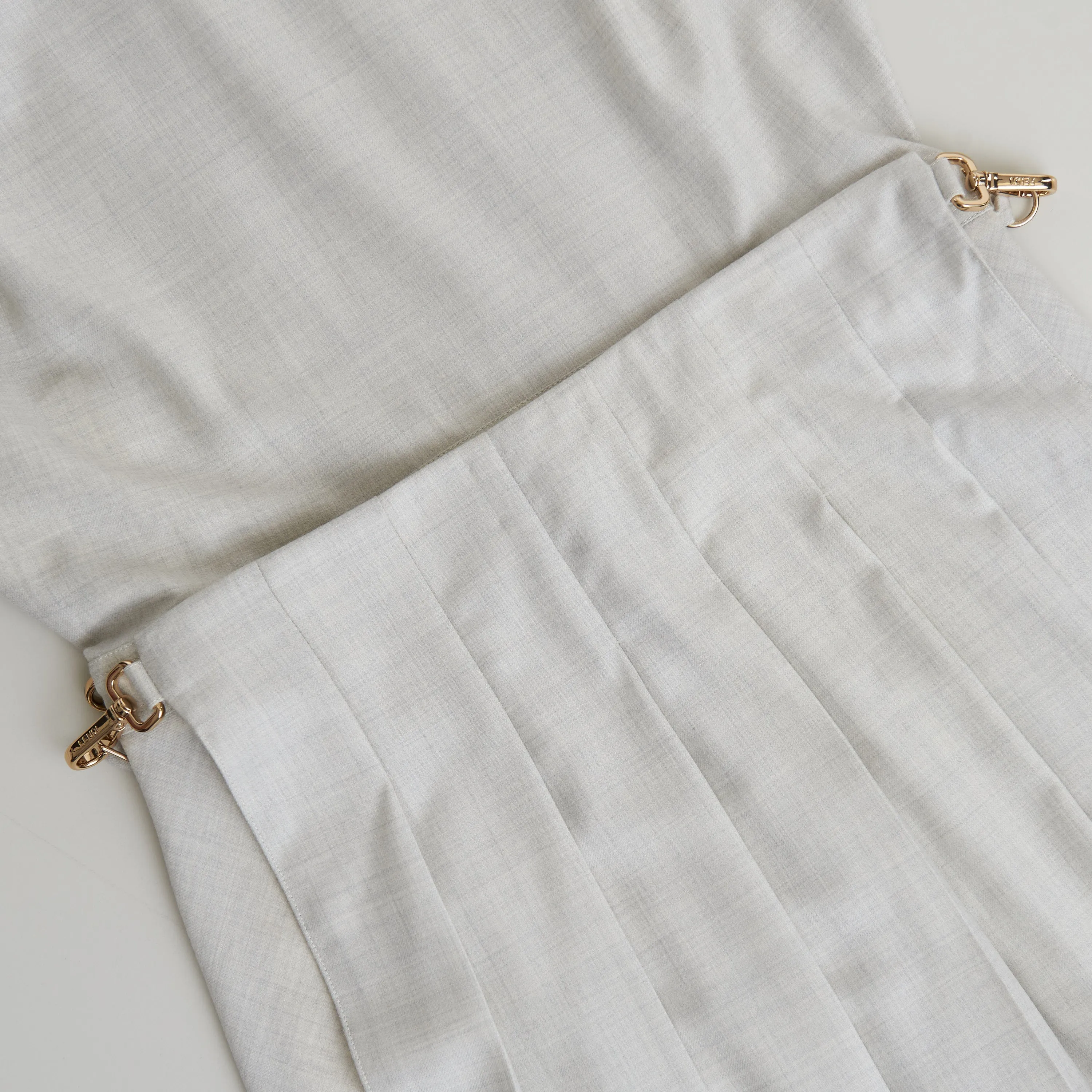 White Wool Jumpsuit