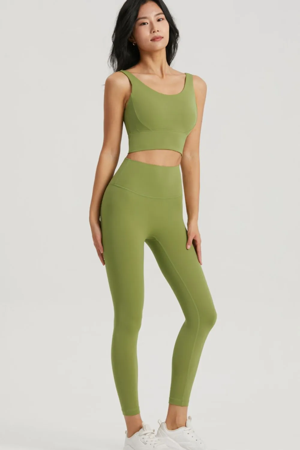 Wide Waistband Sports Leggings