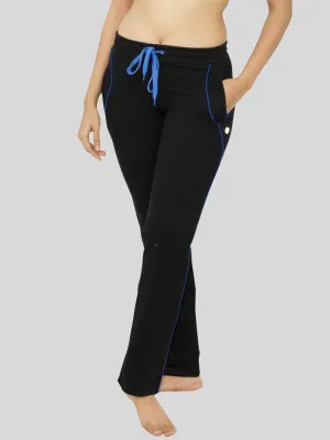 Women Black Solid Track Pant & Joggers - NEO CLASSIC TRACK XC_XC-BK