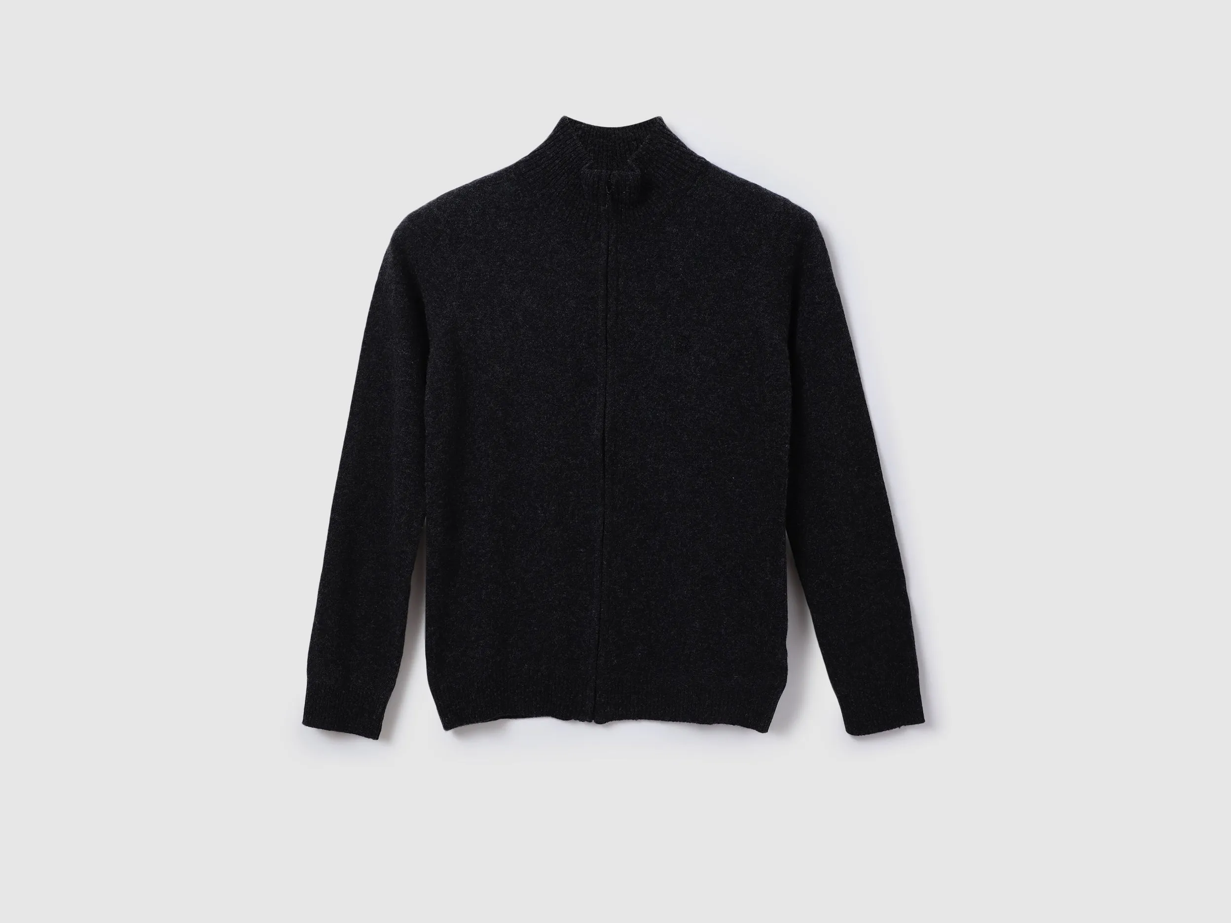 Women Solid High Neck Sweater