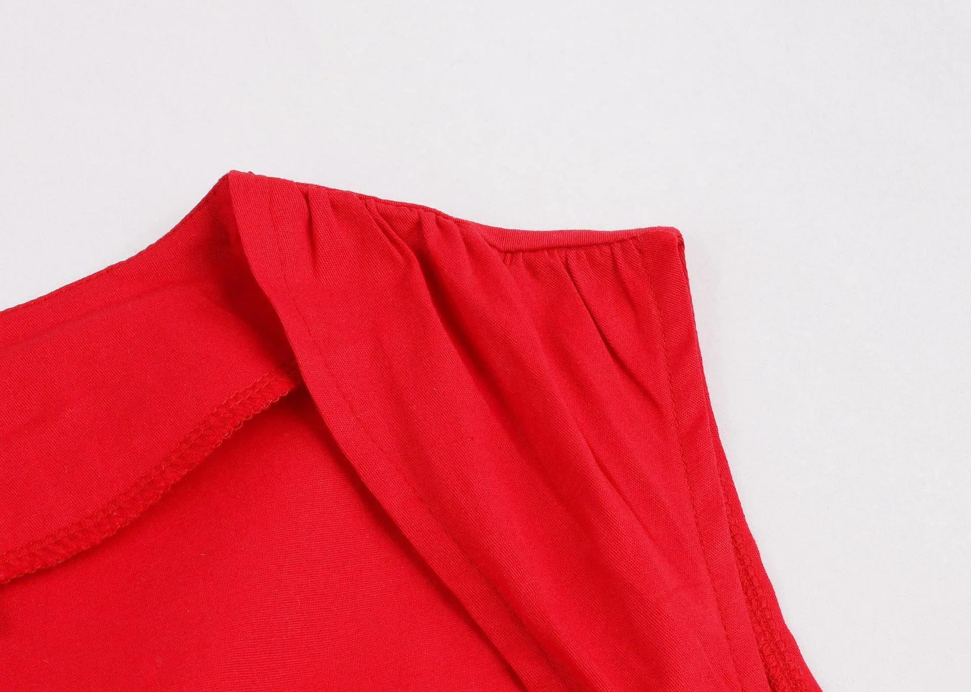 Women Vintage Sleeveless Midi Length Dresses