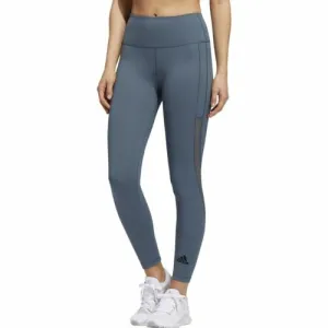 Womens Adidas Heat Training Leggings Legacy Blue