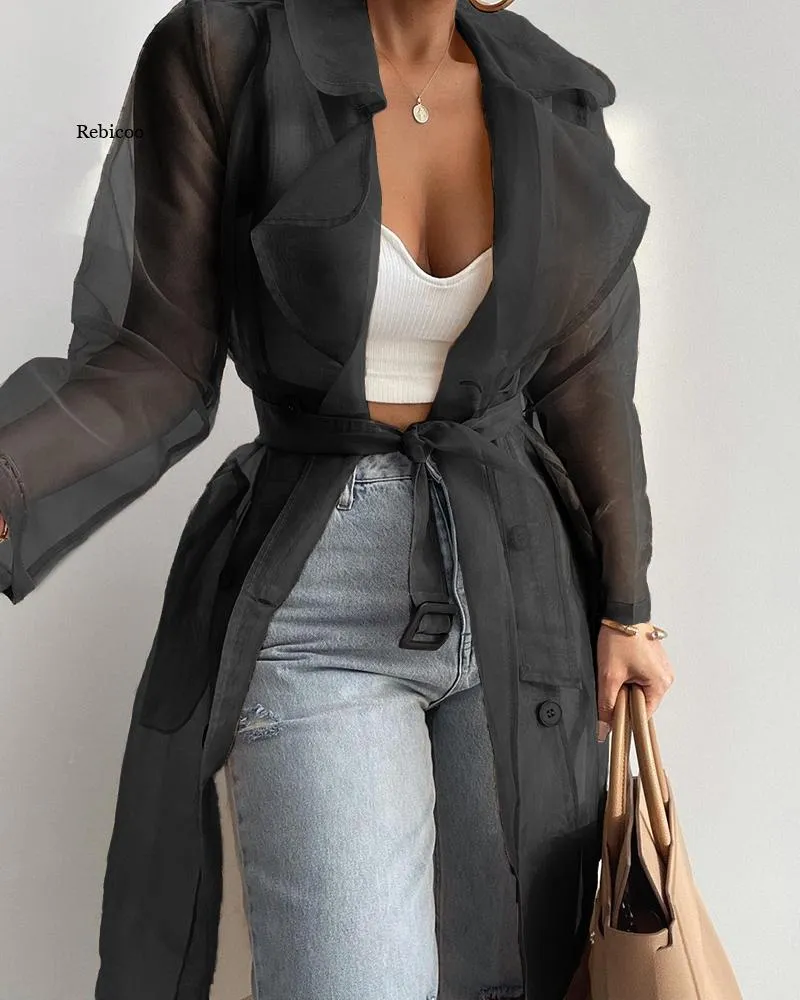Women's See Through Top