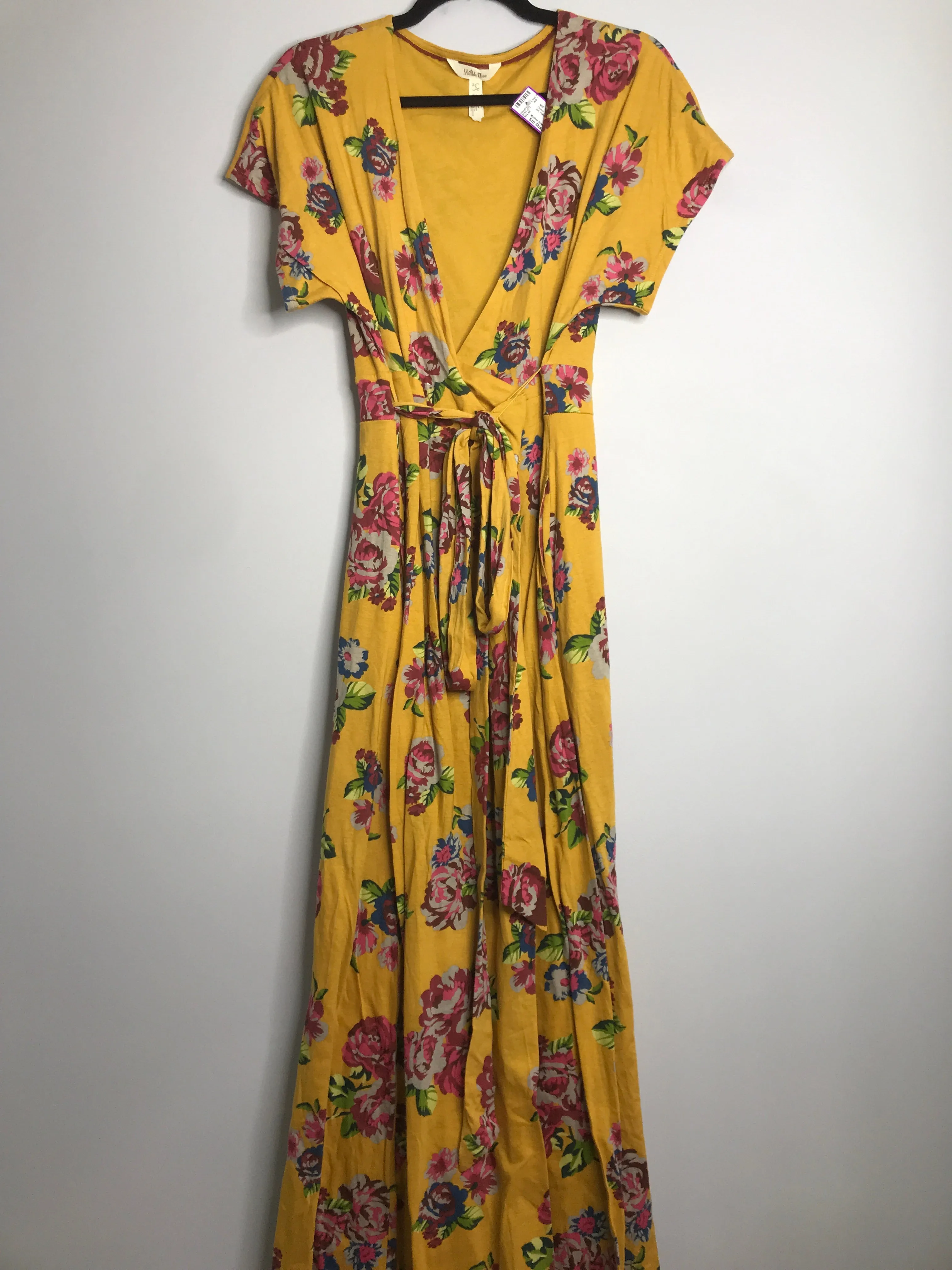 Womens Size Sm Misses Yellow Matilda Jane Dress