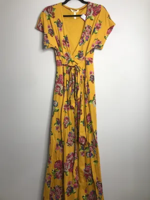 Womens Size Sm Misses Yellow Matilda Jane Dress