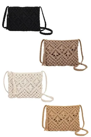 Woven Crochet Bag