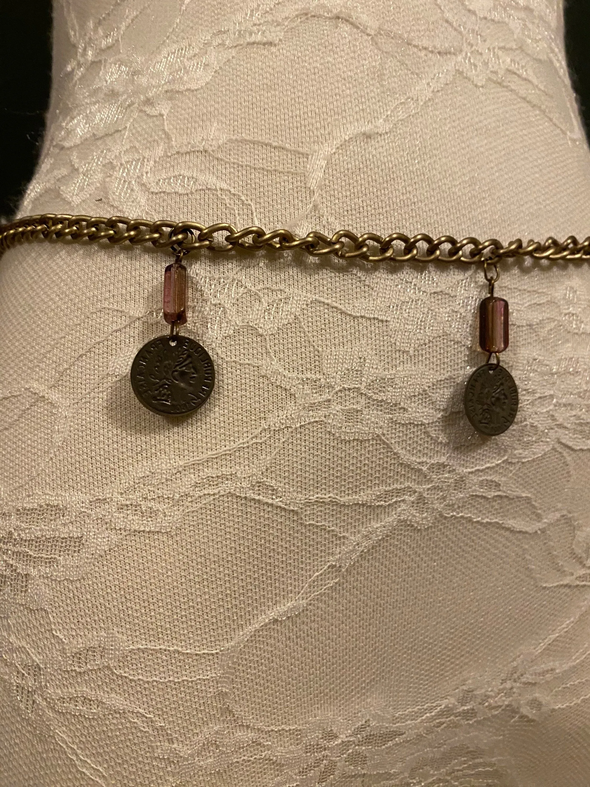X-long chain belt, Antique Brass Belt, Boho Belt, Boho Style Belt, FAN Fashion, FAN Design, UK sizes 2-40