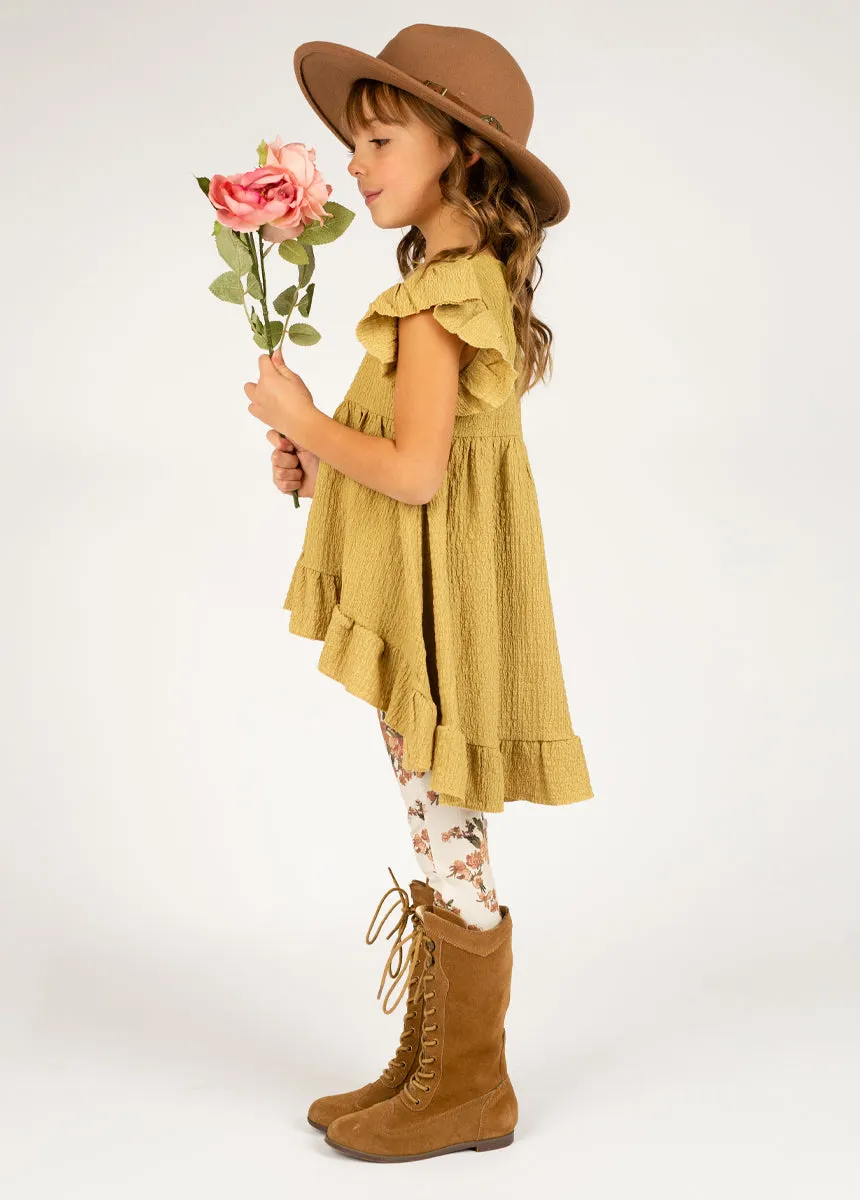 Zelda Top in Dusty Citron