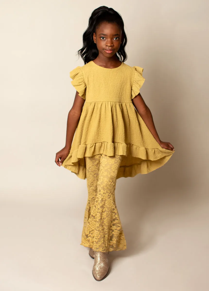 Zelda Top in Dusty Citron