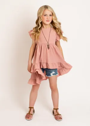 Zelda Top in Mauve