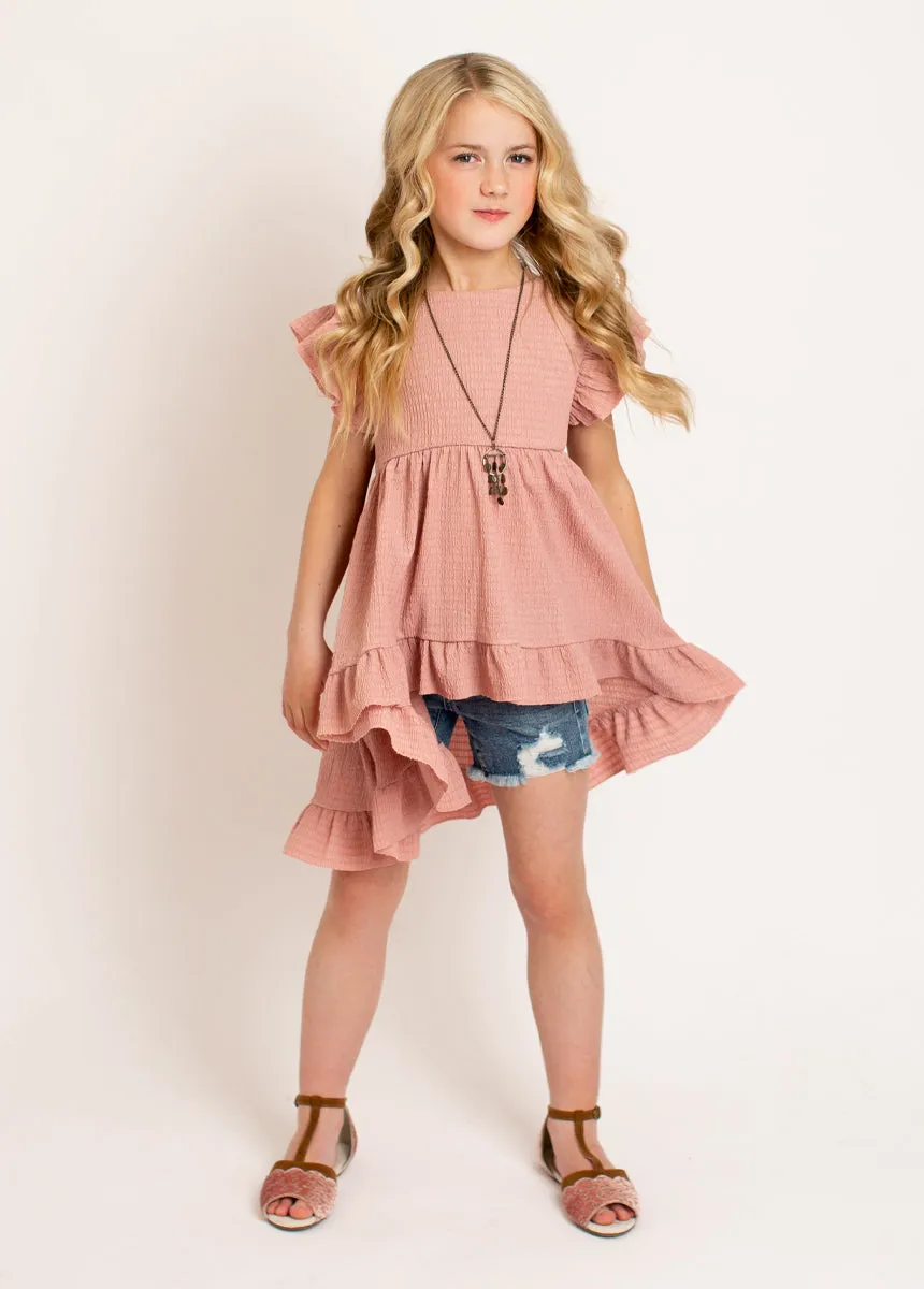 Zelda Top in Mauve