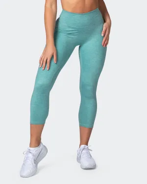 Zero Rise Everyday 7/8 Leggings - Dusty Jade Marl