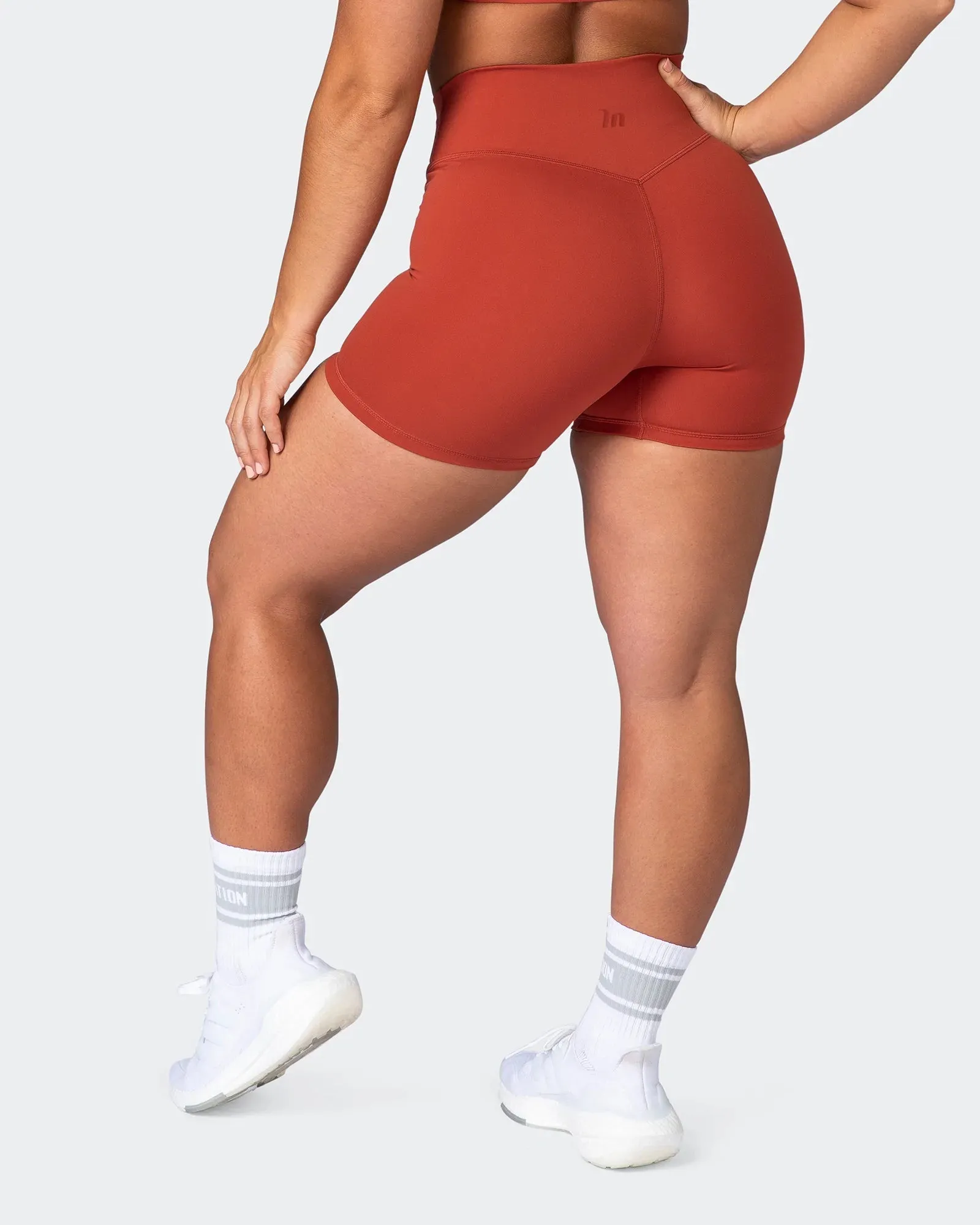 Zero Rise Everyday Midway Shorts - Burnt Orange