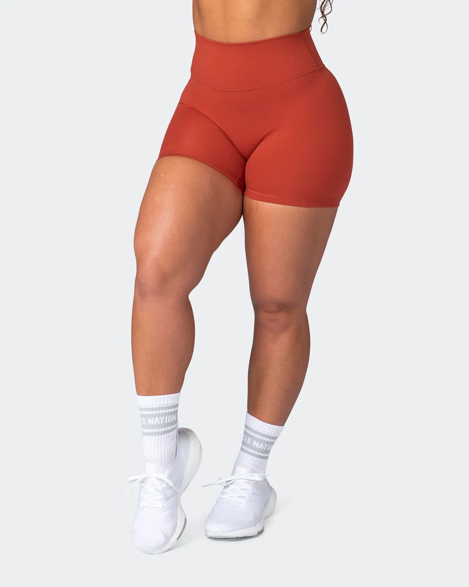 Zero Rise Everyday Midway Shorts - Burnt Orange