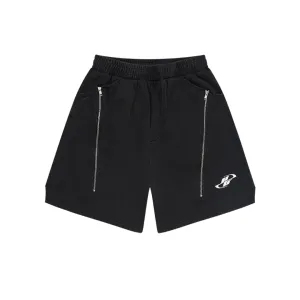Zipper Loose Casual Shorts